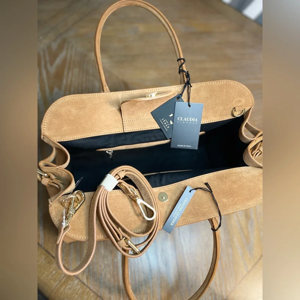 Claudia Firenze TikTok Viral The Row Margaux Suede Camel bag
TjMaxx Marshalls - Picture 9 of 15